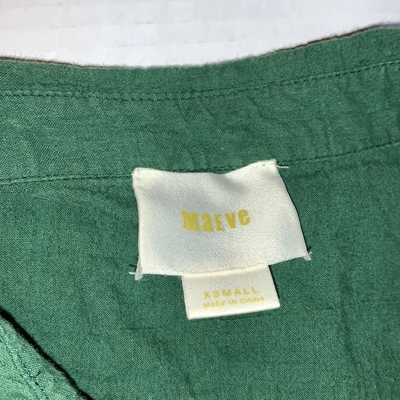 Anthropologie Bellamy Button down by Maeve size XS - Picture 3 of 6